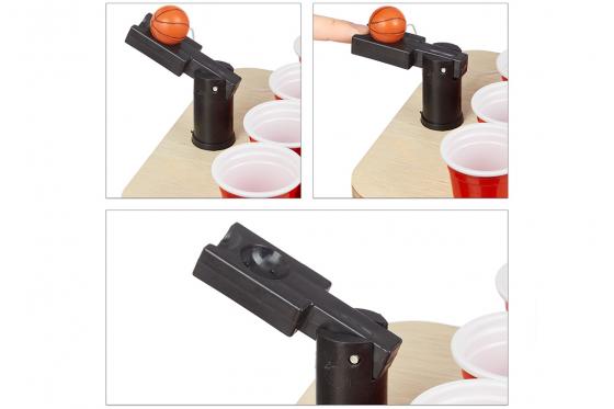 Mini Beer Pong - mit roten Bechern 1 