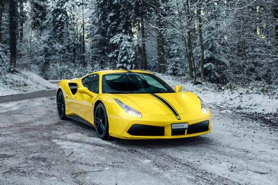 Conduire une Ferrari 488 GTB - pendant 3 heures sans limite de kilométrage pour 1 personne  