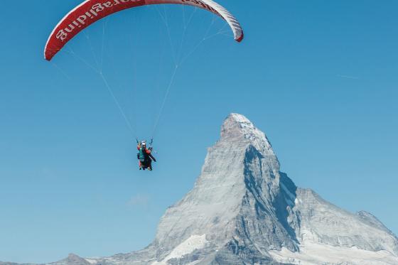 Parapente à Zermatt - The Adventurer pour 1 personne 1  Parapente à Zermatt - The Adventurer pour 1 personne 1