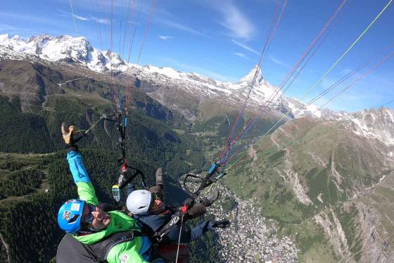 Parapente à Zermatt - The Adventurer pour 1 personne 4  Parapente à Zermatt - The Adventurer pour 1 personne 4