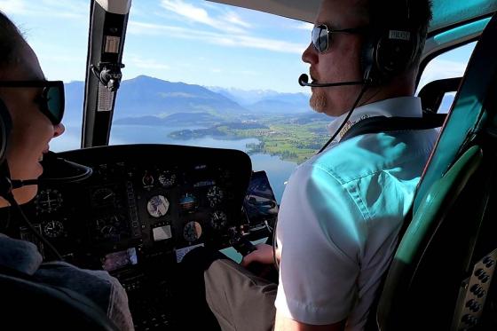 Hélicoptère sur les chutes du Rhin - 50 minutes de vol pour 1 personne 3 