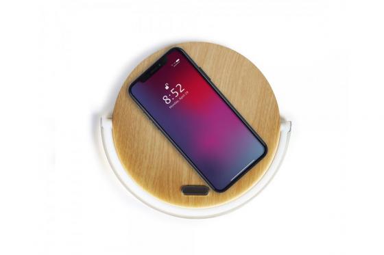 2in1 Wireless Charger - mit LED Nachtlicht 4 