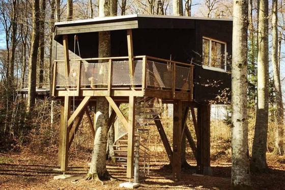 Waldhütten-Übernachtung - inkl. Frühstück für 2 Personen 1 