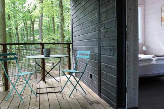 Waldhütten-Übernachtung - inkl. Frühstück für 2 Personen 4 