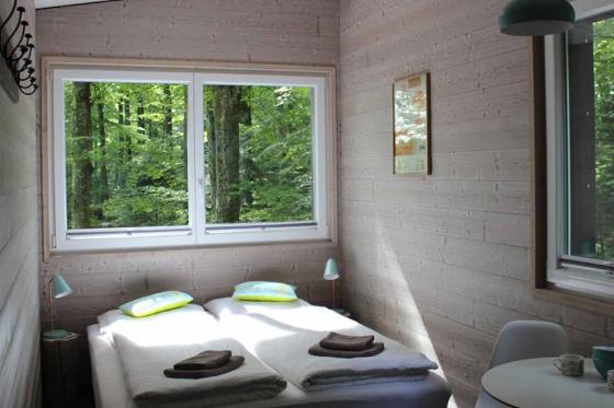 Waldhütten-Übernachtung - inkl. Frühstück für 2 Personen 5 