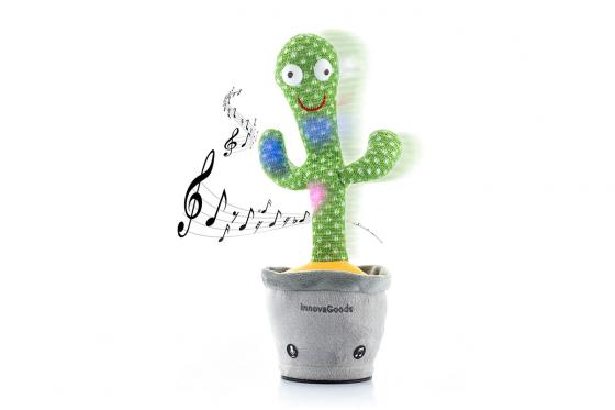 Cactus dansant - avec lumière et musique 1 