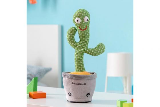 Cactus dansant - avec lumière et musique 2 