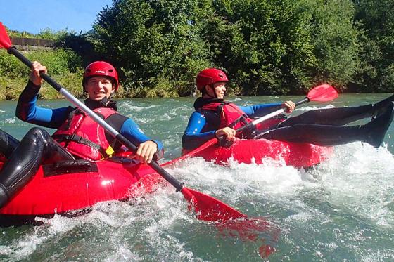 River Tubing - auf dem Vierwaldstättersee für 2 Personen  