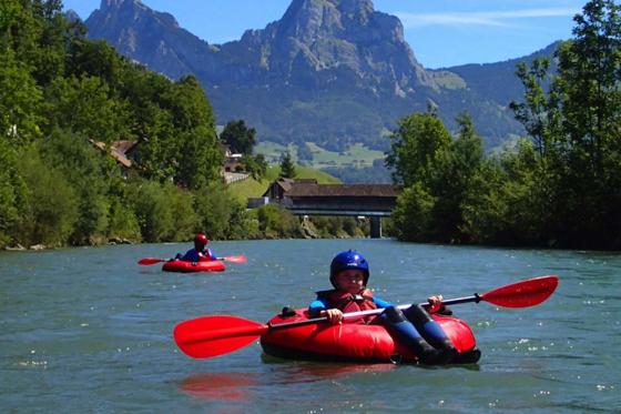River Tubing - auf dem Vierwaldstättersee für 2 Personen 1 
