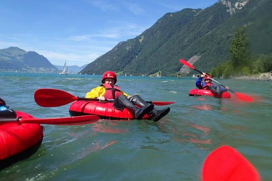 River Tubing - auf dem Vierwaldstättersee für 2 Personen 2 