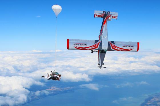 Skydiving - VD / FR / VS | für 1 Person  