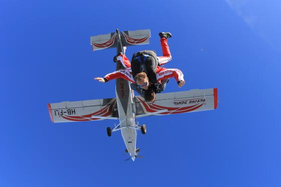 Skydiving - VD / FR / VS | für 1 Person 6 