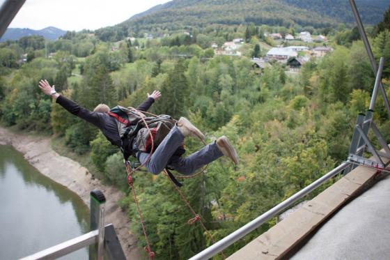 Saut Pendulaire - au Viaduc du Day | 1 personne  