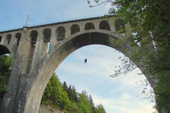 Saut Pendulaire - au Viaduc du Day | 1 personne 1 