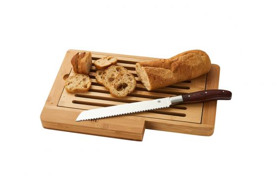Planche à pain - avec couteau Laguiole  