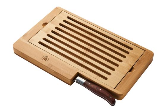Planche à pain - avec couteau Laguiole 1 