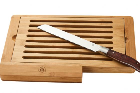 Planche à pain - avec couteau Laguiole 4 
