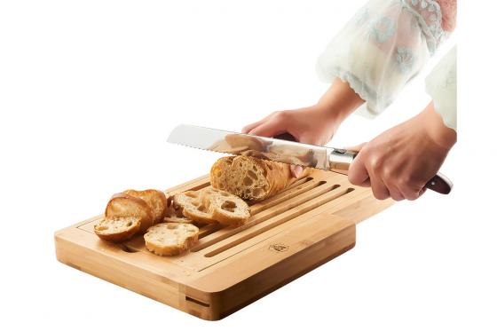 Planche à pain - avec couteau Laguiole 5 