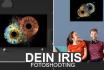 Iris Paar Fotografie - 40x40cm, auf Acrylglas mit Explosions Effekt 6