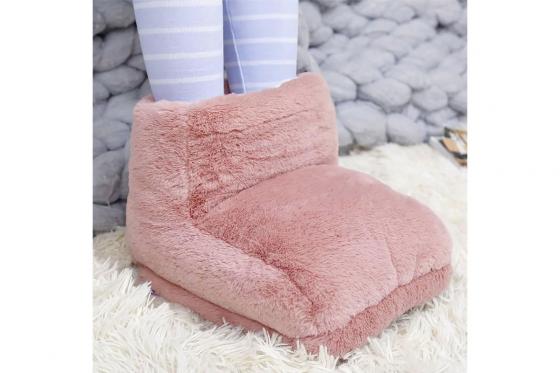 Fusswärmer rosa - kuschlig  