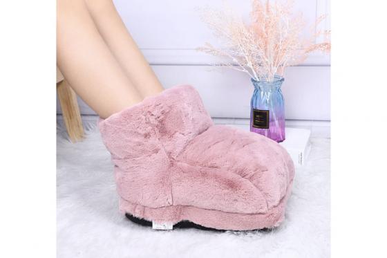 Fusswärmer rosa - kuschlig 1 