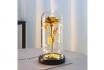 Goldrose im Glas - mit LED Lichtern 