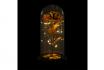 Goldrose im Glas - mit LED Lichtern 2