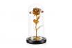 Goldrose im Glas - mit LED Lichtern 4