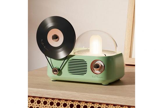 Retro Lautsprecher - mit Nachtlicht  