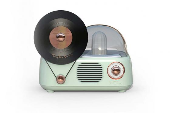 Retro Lautsprecher - mit Nachtlicht 1 