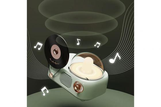 Retro Lautsprecher - mit Nachtlicht 2 