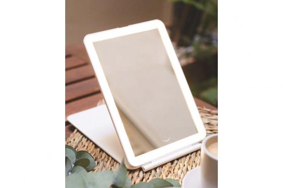 Miroir de voyage - Avec éclairage LED  