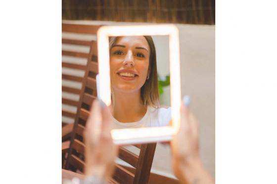 Miroir de voyage - Avec éclairage LED 4 