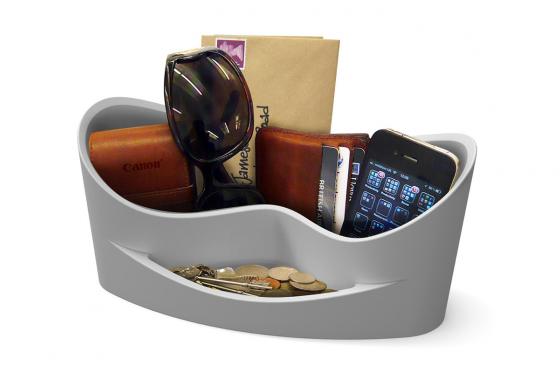 Organizer grau - praktische Aufbewahrungsbox  