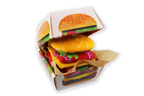 Burger Socken 2er Set - 41 - 45  