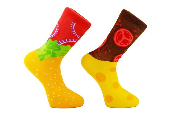 Burger Socken 2er Set - 41 - 45 1 