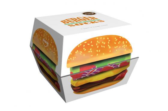 Burger Socken 2er Set - 41 - 45 2 