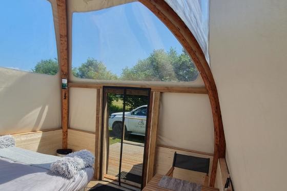 Séjour en tente panoramique - 1 nuit pour 2 personnes, avec petit déjeuner & repas du soir inclus 3 