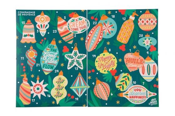Calendrier de l'Avent Bien-être - Compagnie De Provence 2 