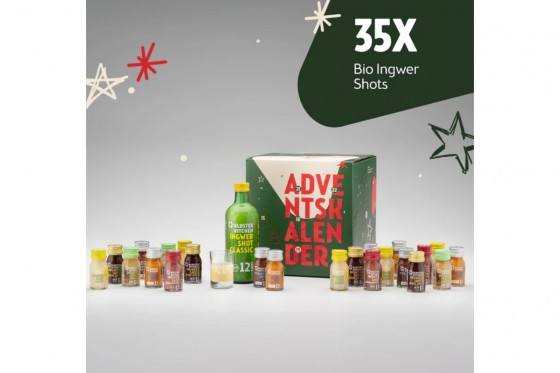 Ingwer-SHOT - Adventskalender 1 