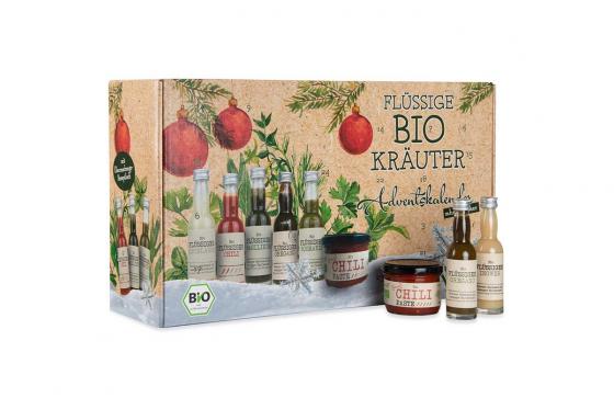 Adventskalender - Flüssige BIO Kräuter  
