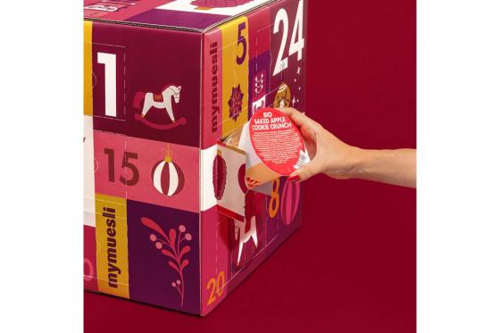 Calendrier de l'Avent Müesli bio - myMüesli 2go 1 