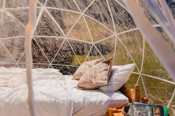 Bubble-Suite Übernachtung - mitten im Bündner Alpental inkl. Frühstück für 2 Personen | wochentags 1 