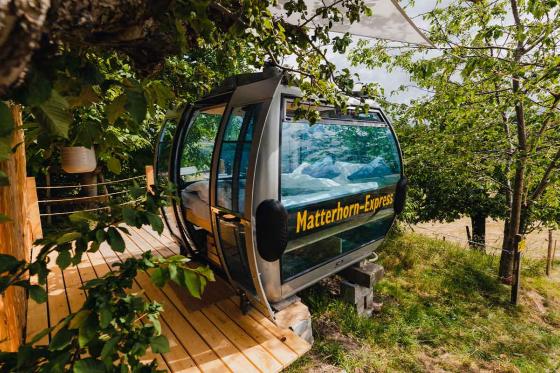 Nuit dans une télécabine - En semaine, avec vue sur les Alpes bernoises pour 2 personnes 6  Nuit dans une télécabine - En semaine, avec vue sur les Alpes bernoises pour 2 personnes 6