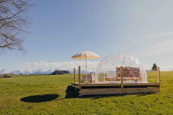 Nuit en Bubble-Suite à Gantrisch - En semaine, avec panier de petit déjeuner, pour 2 personnes 11 