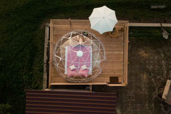 Nuit en Bubble-Suite  - En semaine, au refuge pour animaux, pour 2 personnes 2 