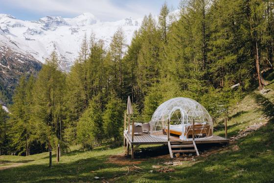 Bubble-Suite Übernachtung - am Sonnenberg von Saas-Fee inkl. Frühstück | wochentags 1 