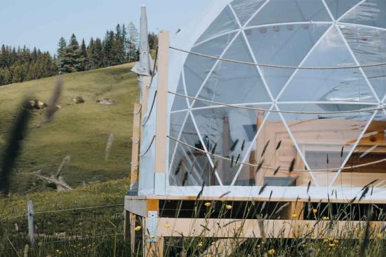 Bubble-Suite Übernachtung - inkl. Frühstück im Appenzellerland für 2 Personen 1 