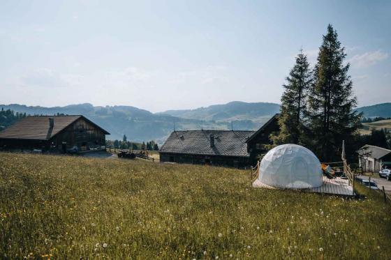 Bubble-Suite Übernachtung - inkl. Frühstück im Appenzellerland für 2 Personen 4 