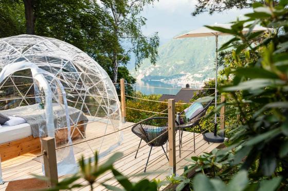 Bubble-Suite Übernachtung - inkl. Pool, Hot Pot & Frühstück für 2 Personen 8 